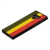 Apsauginis dėklas Samsung Galaxy Note 9 medinis ir polikarbonatinis Reggae Black