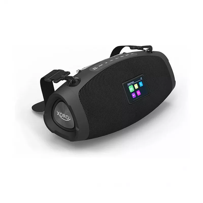 Xoro DAB 800 lauko stereo radijas DAB+ FM USB BT IP44