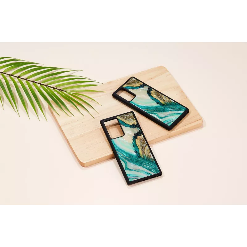 Apsauginis dėklas iKins Samsung Galaxy Note20 – Aqua Agate