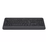 Logitech Signature K650 - belaidė klaviatūra - Bluetooth 5.1 - QWERTZ - švediška - grafito spalva