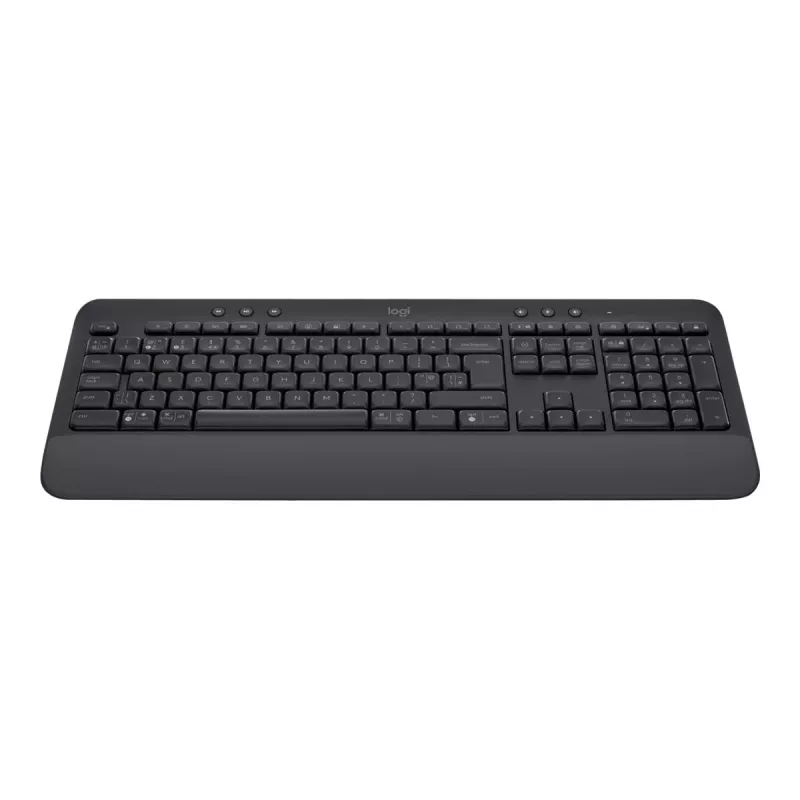 Logitech Signature K650 - belaidė klaviatūra - Bluetooth 5.1 - QWERTZ - švediška - grafito spalva