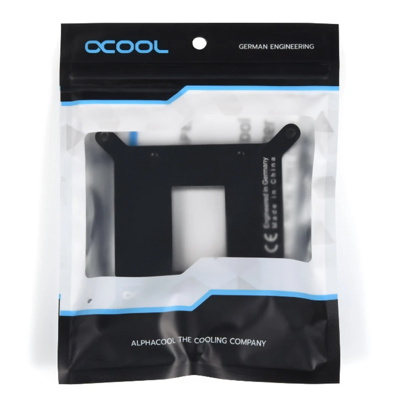 Alphacool 13072 Metal Black galinė plokštė 86x67x86 mm