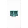 Skaidulinės optikos jungtis Kindermann Konnect flex 45 click LWL LC Duplex
