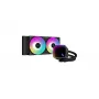 All-in-one skysčio aušintuvas DeepCool LS520 SE — 3x 120 mm ventiliatoriai, 280x120x27 mm aliumininis radiatorius, 41 cm žarnos, varinė bazė, RGB