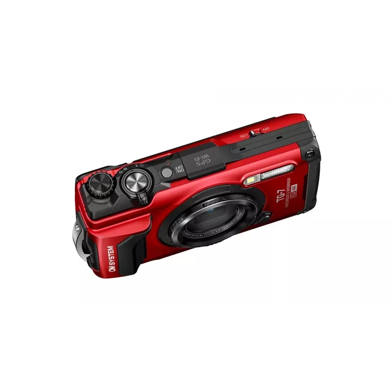 Fotoaparatas OM SYSTEM Tough TG-7 raudonas