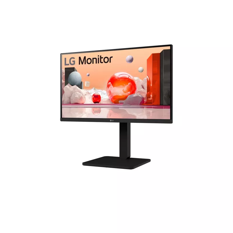 LG 24BA450-B monitor 60.5 cm (23.8 colio) 1920 x 1080 pikselių Full HD juodas