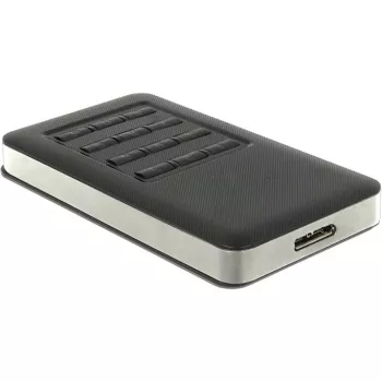 DeLOCK 42594 SSD dėklas M.2 SATA juodas sidabrinis