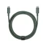 Laidas USB-C į USB-C Native Union Belt Cable Pro 240W, 2,4 m, USB 2.0, 0,48 Gbit/s, Žalias