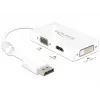 Laidas DeLOCK 0,16 m DisplayPort VGA HDMI DVI-D
