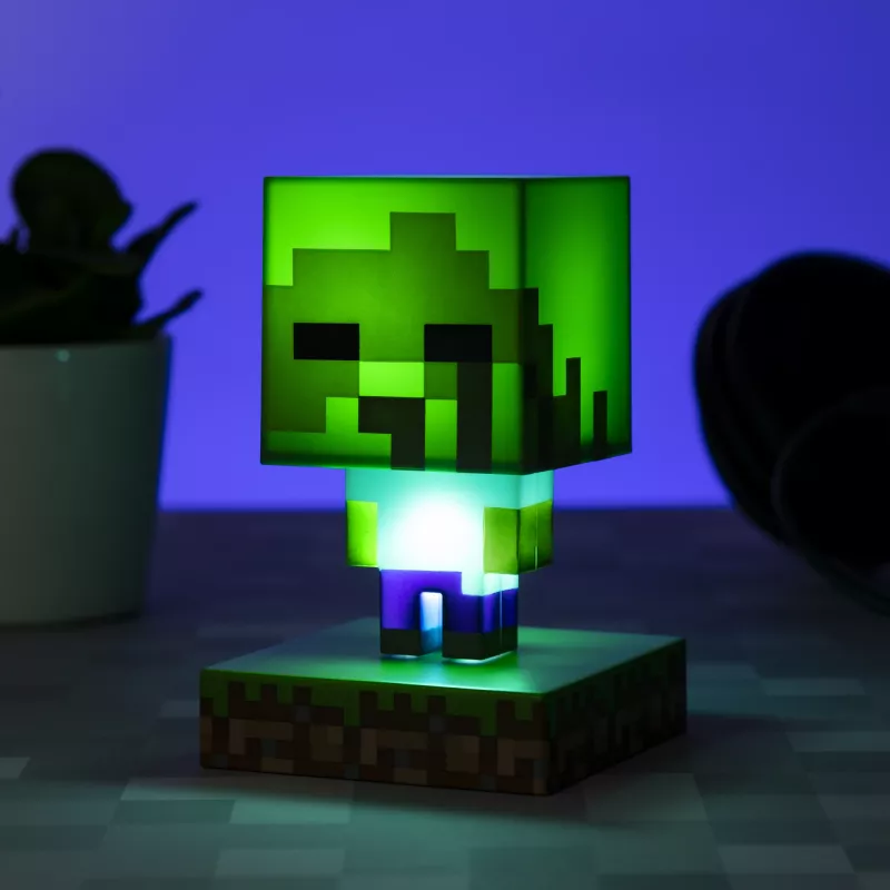 Stalinė lempa Paladone Light Minecraft Zombie PP6592MCFV4 LED
