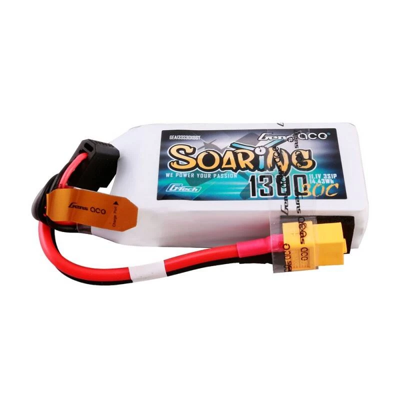 Gens ace G-Tech Soaring 1300mAh 11,1V 30C 3S1P Lipo akumuliatorius