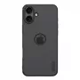 Apsauginis dėklas Nillkin iPhone 16 Plus Super Frosted Pro – juodas, plonas kietas korpusas
