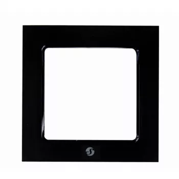 Shelly WF1 Black Smart Kištukinis Jungiklis Plastikinis 80x80x10mm