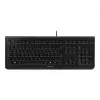CHERRY KC 1000 klaviatūra namams USB Swiss pilka
