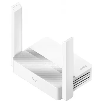 Cudy WR1200E belaidis maršrutizatorius Fast Ethernet Dual-band (2,4 GHz / 5 GHz) Baltas