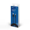 Savio CL-129 USB kabelis 2 m USB 2.0 USB A USB C juodas
