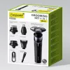 Elektrinis 5-in-1 daugiafunkcis vandeniui atsparus skutimosi rinkinys Maestro MR-675 su USB įkrovimu