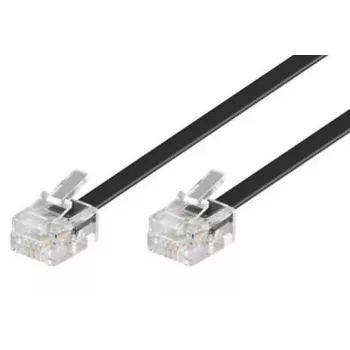 Telefono laidas Microconnect MPK186 RJ11 RJ11 6 m Juodas