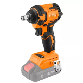 Akumuliatorinis bešepetėlis smūginis veržliaraktis NEO tools