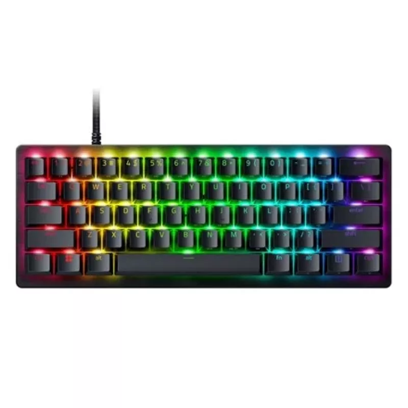 Razer Huntsman V3 Pro Mini laidinė gaming klaviatūra, 60 %, Analog Optical Gen-2, US, juoda