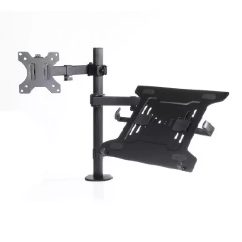 ART L-24 81,3 cm (32) juodas stalinis laikiklis monitoriui ir nešiojamam kompiuteriui