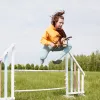 Žaislinis arkliukas ant lazdos HOPPIHORSE Hobby Horse A4 smėlio spalvos
