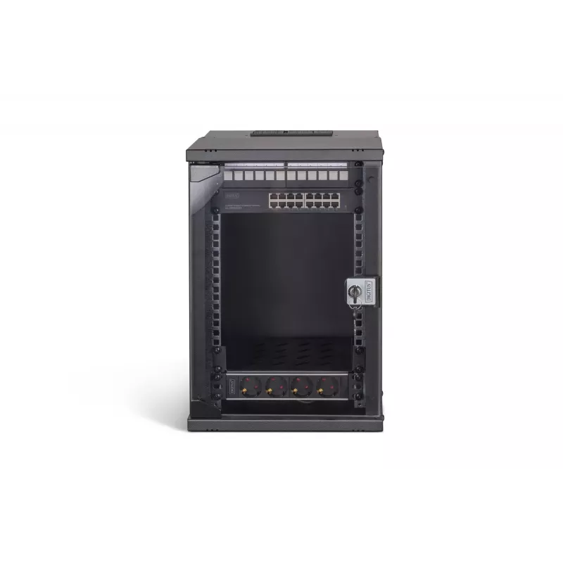 Sieninis stovas Digitus DN-49103-SET 9U 315 x 300 mm Juoda