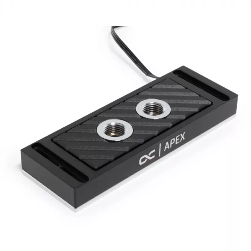 Vandens blokas Alphacool 14000 Aliuminis Nikeliuotas Plastikas Juodas 45mm 127.5mm 17.3mm