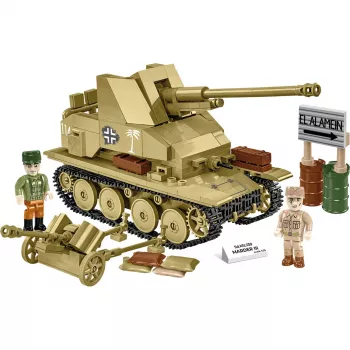 Konstruktorius Cobi Blocks Marder III – 486 dalių, karinės technikos modelis