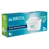 Vandens filtro kasetė BRITA Maxtra+ Pure Performance, technopolimeras, 150 L talpa, 3 vnt.