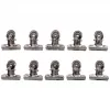 MAUL segtuvas laiškams, metalinis, spalva: nikelis, plotis: 30 mm, užveržimo plotis: 10 mm, savitarnos pakuotė (21730-96)