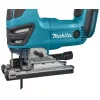 Pjūklas Makita DJV180ZX belaidis be akumuliatoriaus — 3 pakopų švytuoklinis, 0–2600 SPM, eiga 26 mm, pjovimo gylis medyje 135 mm