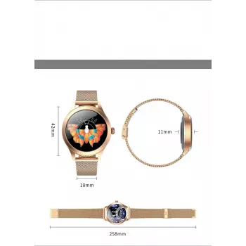Išmanusis laikrodis MaxCom FW42 GOLD Gold