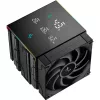 Oro aušintuvas DeepCool AK620 Digital PRO — 120 mm ventiliatorius, 1750 RPM, 25 dB, 12 V, tinka LGA1700/AM5, juodas
