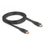 DeLOCK HDMI laidas 2 m, A tipo kištukas į A tipo kištuką, 48 Gbit/s, juodas