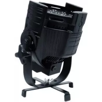 Grindinis stovas EUROLITE FS-1 — juodas reguliuojamo aukščio stovas PAR prožektoriams