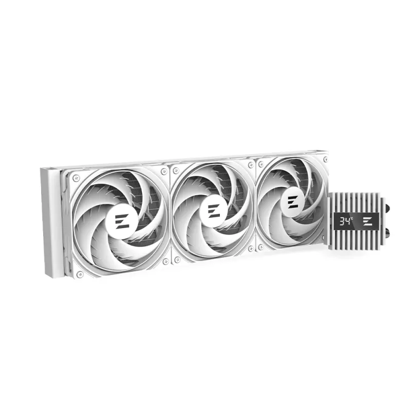 Zalman ALPHA2 A36 WHITE procesoriaus aušinimo sistema All-in-one skystinis aušintuvas 12 cm