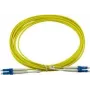 Skiemeninis optinis kabelis BlueOptics EFE080-0050M-R-BO LC LC/UPC G.657.A1 50 m Geltonas