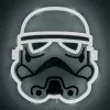 LED neoninė sieninė šviesa Paladone Stormtrooper PP14595SWVN, dekoratyvinis „Žvaigždžių karų“ apšvietimas