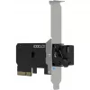 ICY DOCK MB305M4P-B – Išimamas M.2 NVMe SSD adapteris į PCIe 4.0 x4 kortelę su įrankių nereikalaujančiu dėklu
