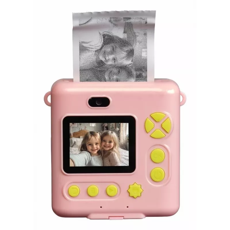 Momentinė spausdinimo kamera Denver KPC-1363RO ROSE rožinė 600g