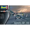 Plastikinis modelio rinkinys REVELL Arado AR-240 1/72 – orlaivio surinkimo modelis