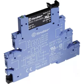 Finder 38.81.7.024.9024 komutacinė įtampa 24 V/DC