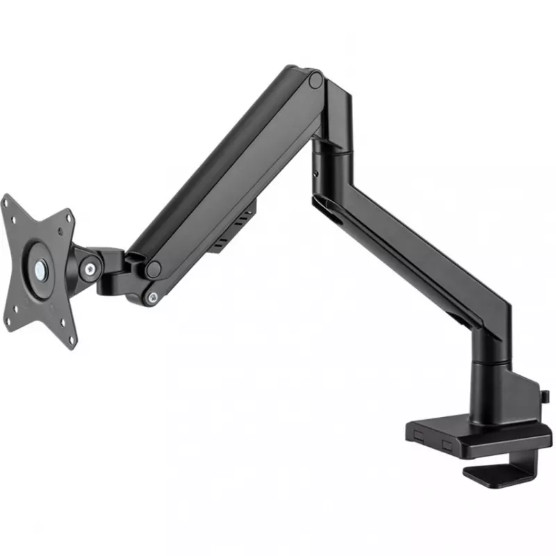 Goobay Pro 70813 vieno monitoriaus stalo laikiklis su dujine spyruokle, VESA, 17-32" (43-81 cm), 9 kg, juodas