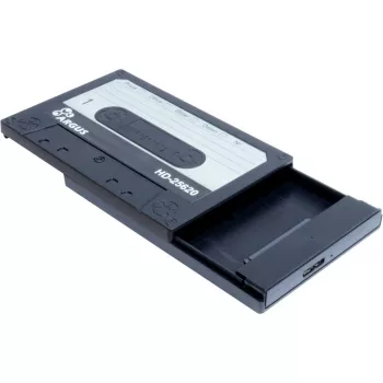 Išorinis HDD dėklas Inter-Tech HD-25620 Juoda Balta 2.5 colio