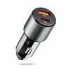 Automobilinis įkroviklis everActive CC-60Q, QC3.0, iki 83W, USB maitinimo adapteris automobiliui