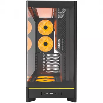 Montech HS02 PRO Midi Tower Juoda
