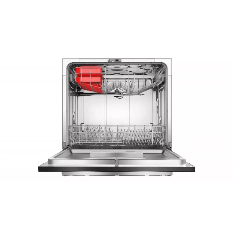 Indaplovė įmontuojama Toshiba DW-08T2EE(S)-PL — 8 komplektų, F energijos klasė, 49 dB, 55×59×50 cm