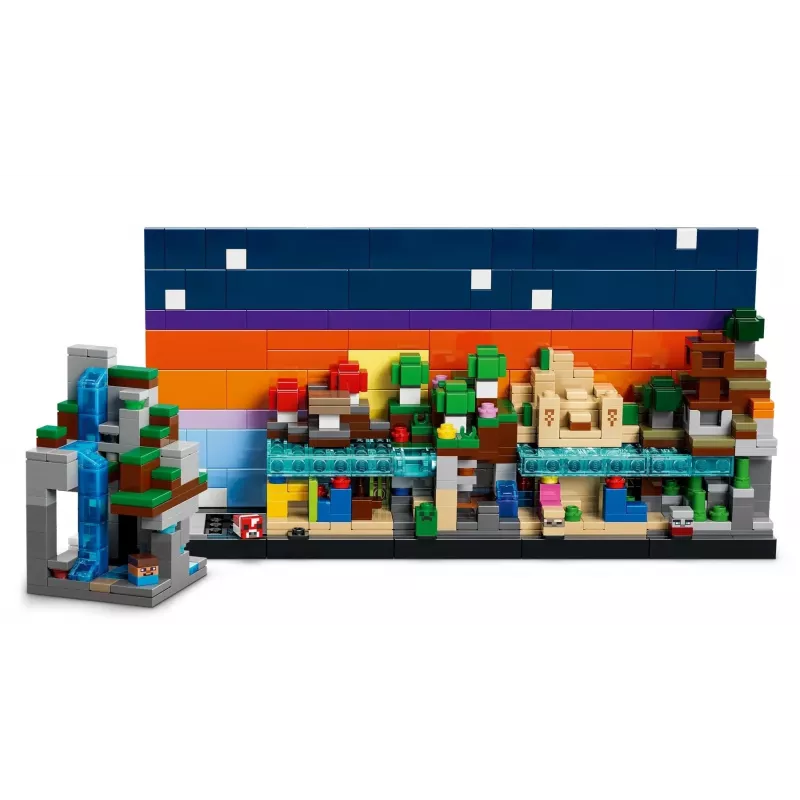 LEGO MINECRAFT 21589 Mini Biomes – statybų rinkinys