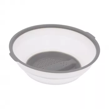 Maisto dangtelis JATA HACC4530 pilkas/baltas apvalus 26 cm